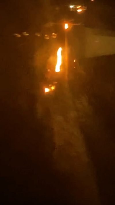 Power lines across Cornwall have taken a blow from Storm Goretti's strong winds.