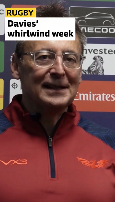 Davies makes shock return as Scarlets boss