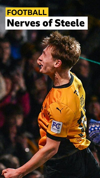 Aidan Steele buries the winning penalty