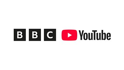 �鶹�� and YouTube logos set on a white background