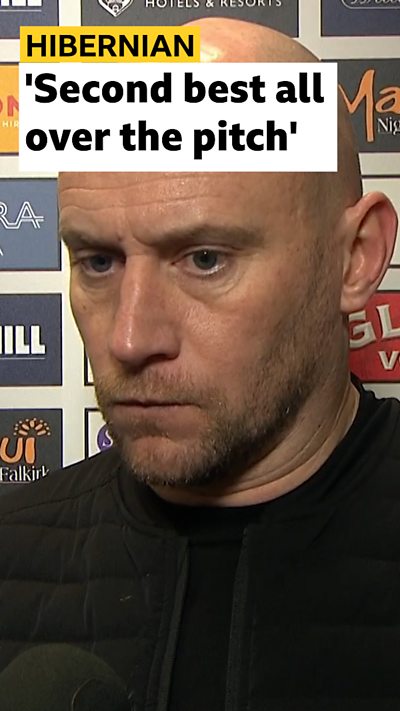 Gray fumes after defeat at Falkirk