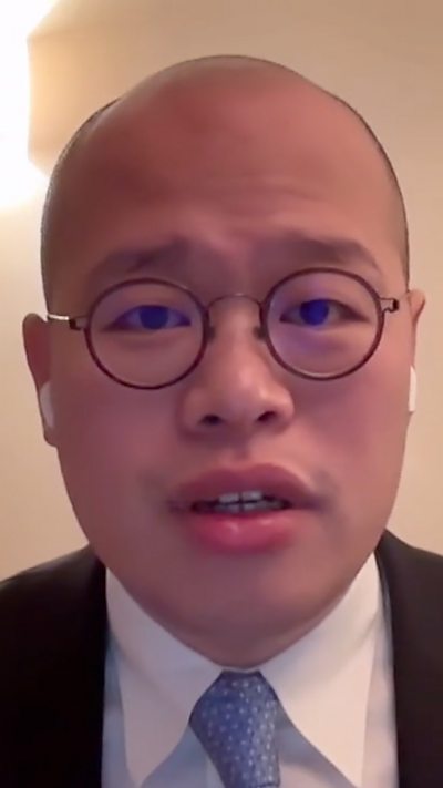 Sebastien Lai during video interivew