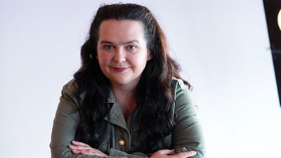 Ashley Storrie poses for camera.