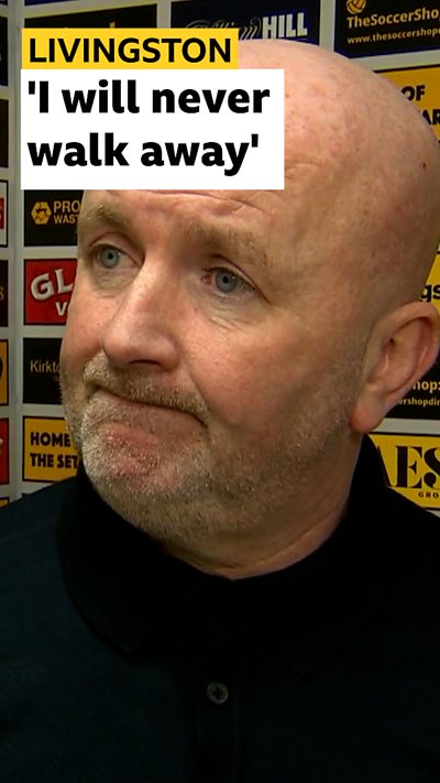 David Martindale says he will never walk away