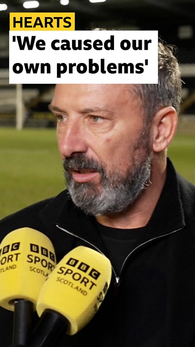 McInnes on Hearts defeat at St Mirren