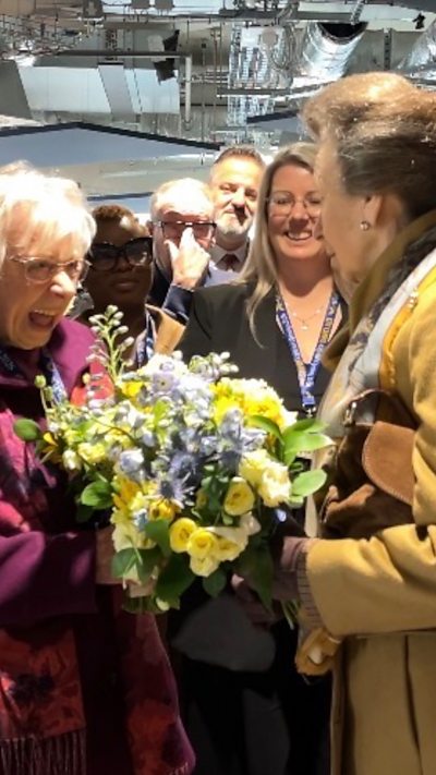 Princess Anne felt like 'best friend' as uni campus opened
