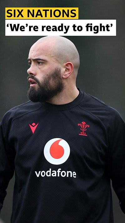 Josh Macleod in Wales training