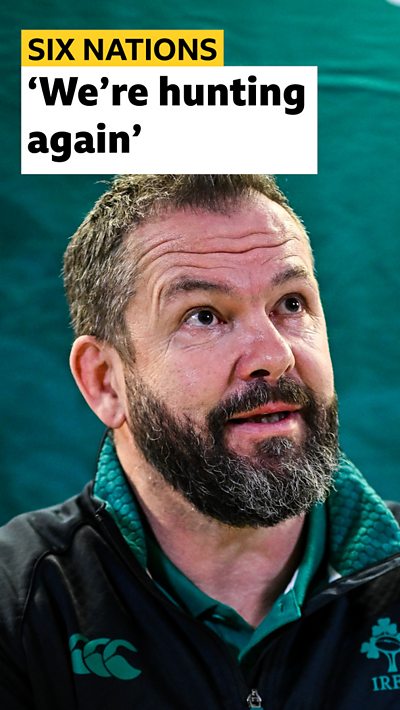 Ireland head coach Andy Farrell
