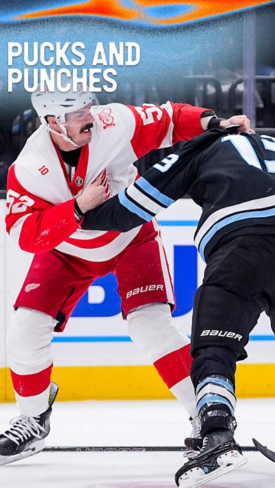 Can Olympic ice hockey players fight?