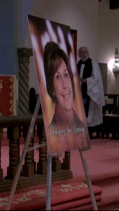 An image of Nancy Guthrie is pictured.