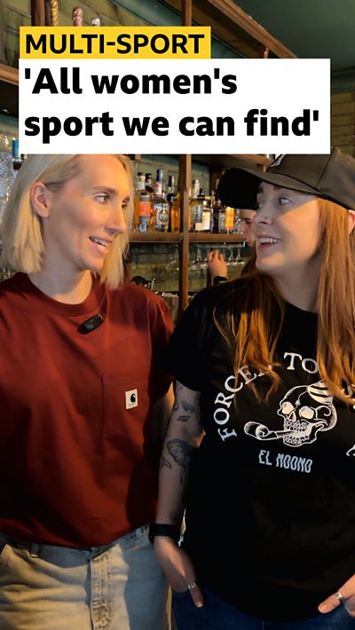 The bar that puts women's sport first