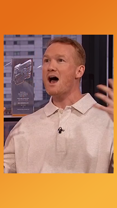 Greg Rutherford's Olympic reaction