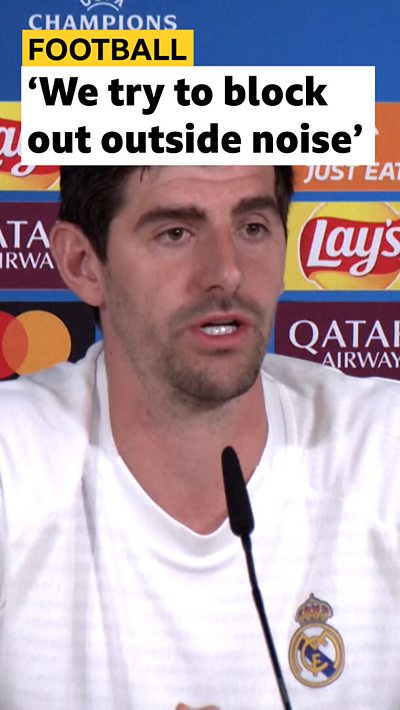 Courtois on the reaction to Vinicius incident