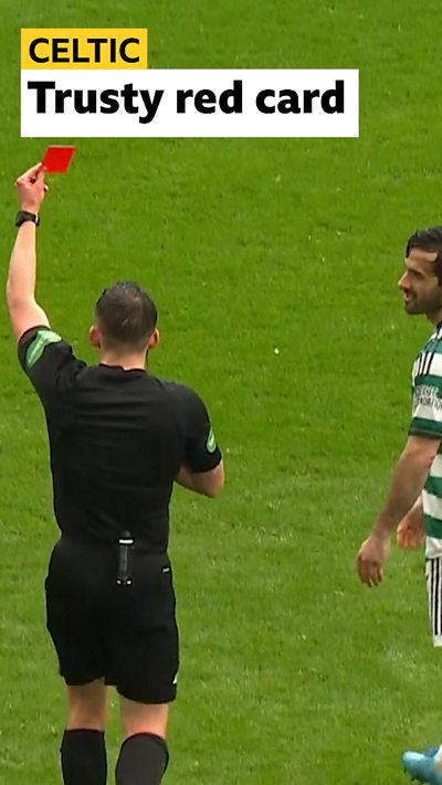 Celtic lose Trusty red card appeal
