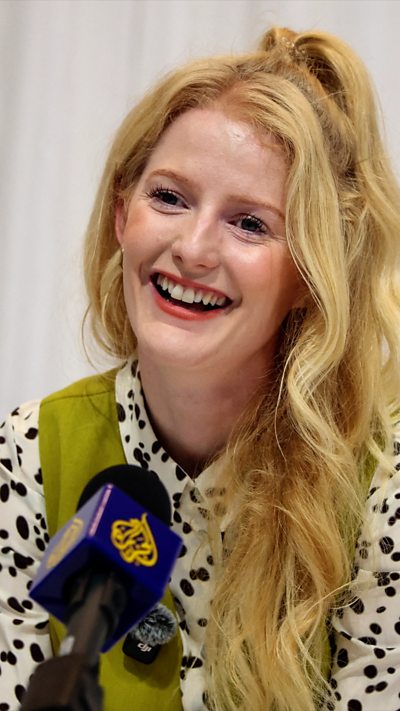 Hannah Spencer smiling at the camera