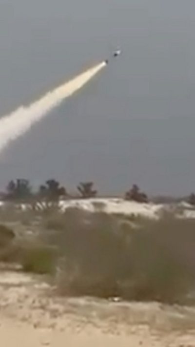 Anti-missile device launched