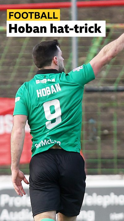 Hat-trick for Pat Hoban