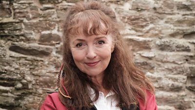 Close-up photo of Melanie Walters in Beyond Paradise.