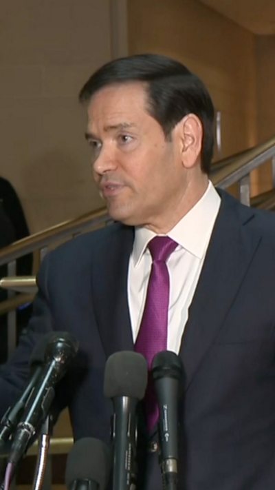 Marco Rubio is seen.