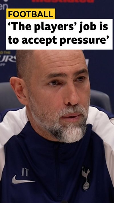 'Doctors decide about life and death - that's real pressure' Tudor