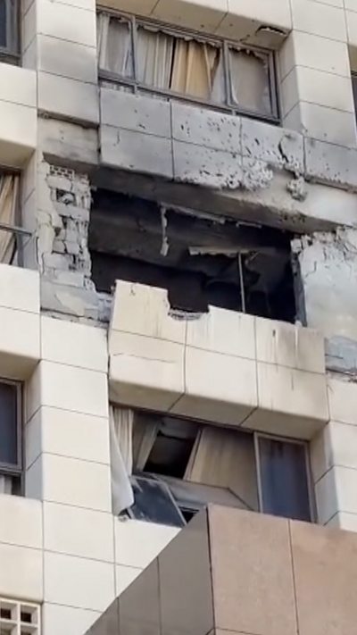 Deadly Israeli strike hits Beirut hotel overnight