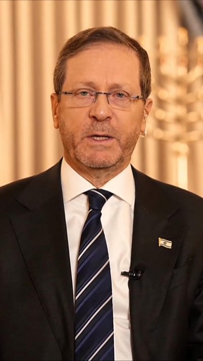 Israeli President Isaac Herzog