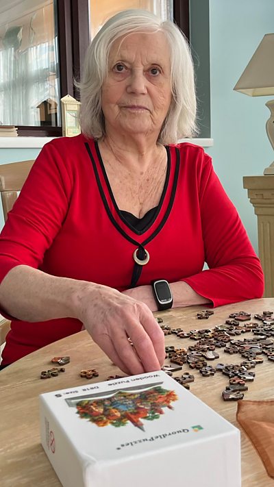 Dorothy Fox, 85, from Westbury in Wiltshire, lost her husband of 39 years in 2001.