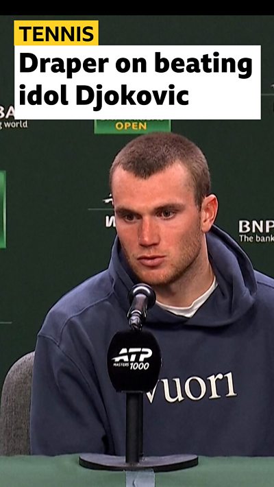 Jack Draper during press conference