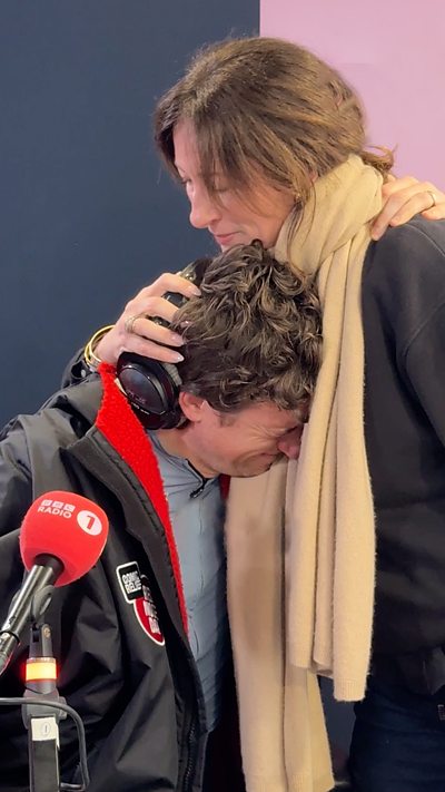 Greg James gets emotional