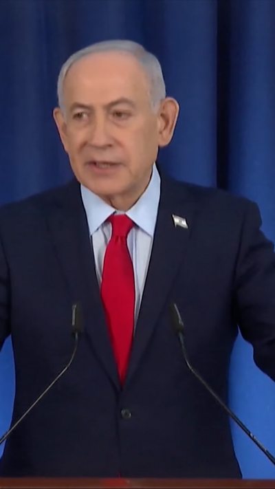 Netanyahu says idea Israel dragged US into war 'fake news'