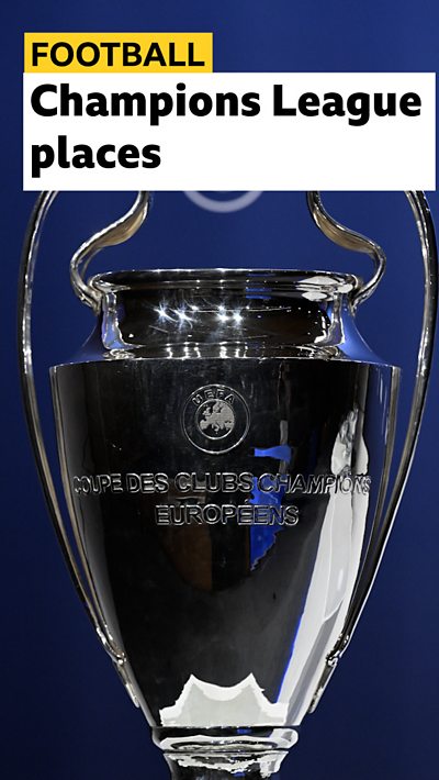 Champions league trophy