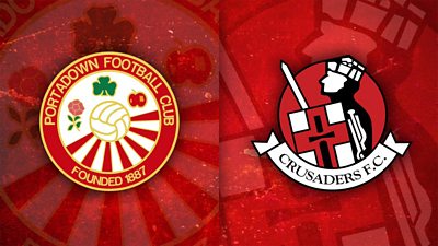Crests of Portadown and Crusaders