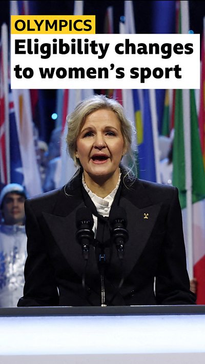 IOC president Kirsty Coventry