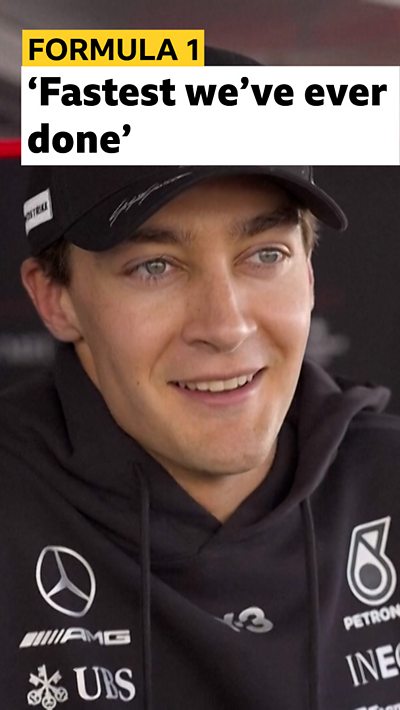 Russell on McLaren pace