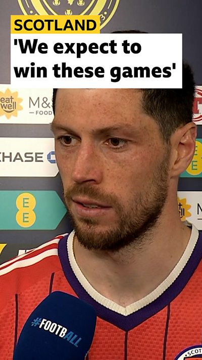 Scott Mckenna after Scotland defeat