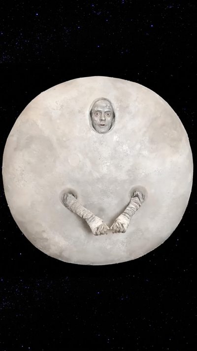 A message from the Moon!