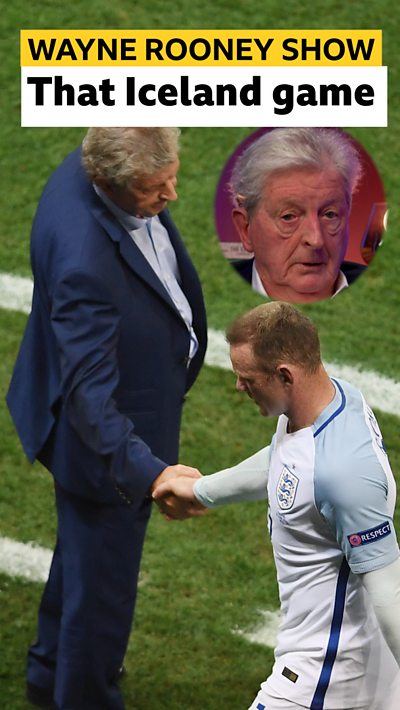 Roy Hodgson and Wayne Rooney