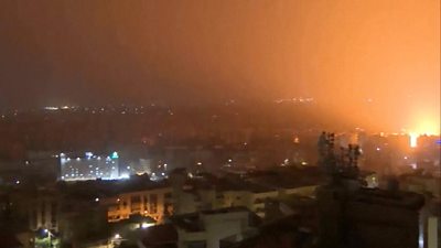 Explosions in Beirut overnight