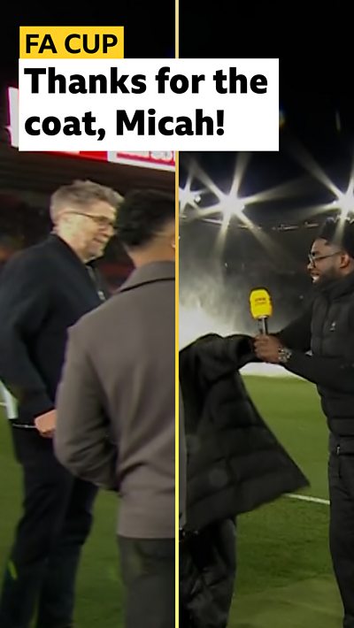 Mark Chapman and Micah Richards