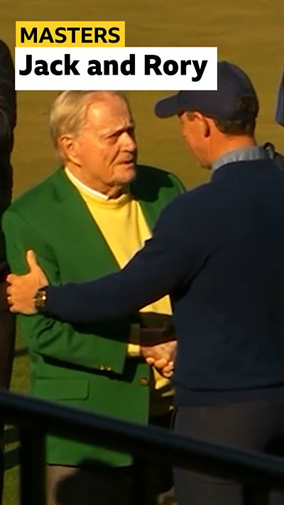 Jack Nicklaus and Rory McIlroy