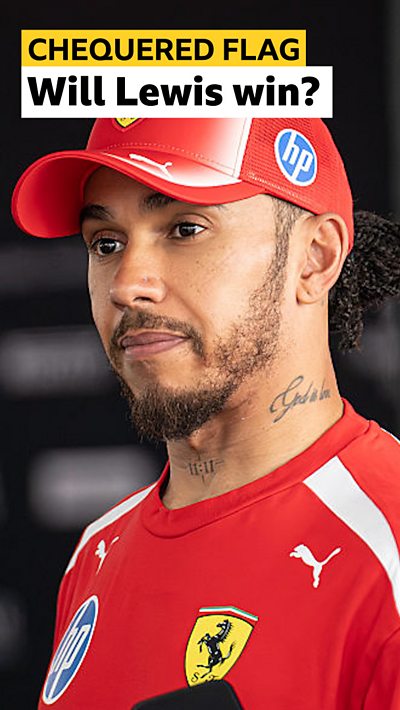 Ferrari's Lewis Hamilton