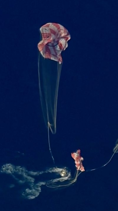 Orion is seen in the water