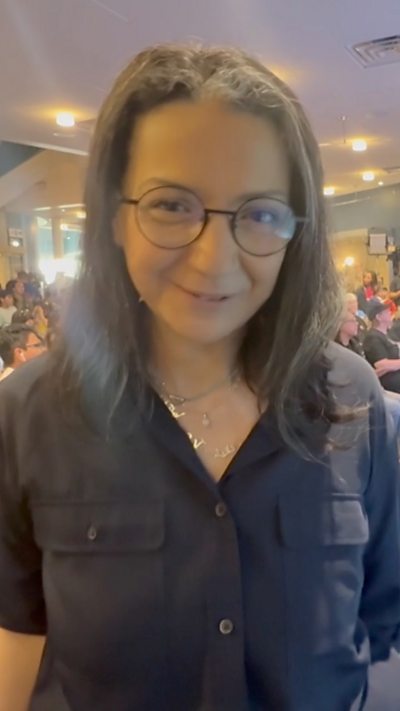 Shaimaa Khalil is seen.