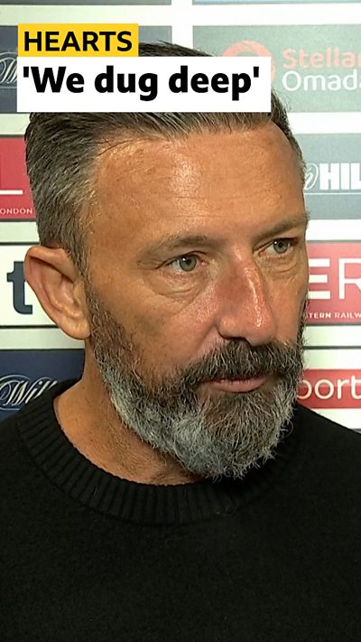 McInnes after dramatic Hearts win against Motherwell