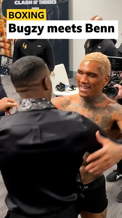 Bugzy Malone and Conor Benn