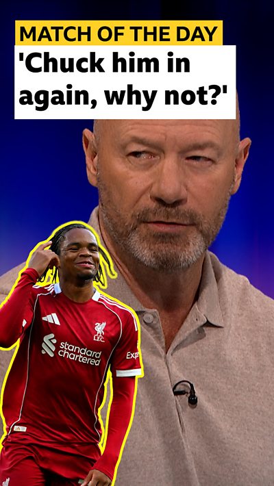 Alan Shearer and Rio Ngumoha