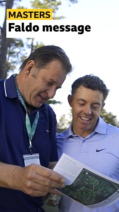 Nick Faldo and Rory McIlroy