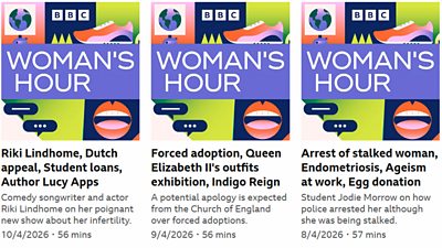 Examples from Woman's Hour on �鶹�� Sounds