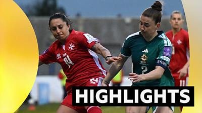 Highlights: NI claim emphatic win over Malta - BBC Sport