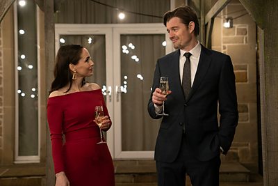 People: Picture Shows: Cat (LAURA FRASER), Dylan (SAM RILEY) in Mint (Photo Credit: House/Fearless Minds/BBC/Anne Binckebanck)